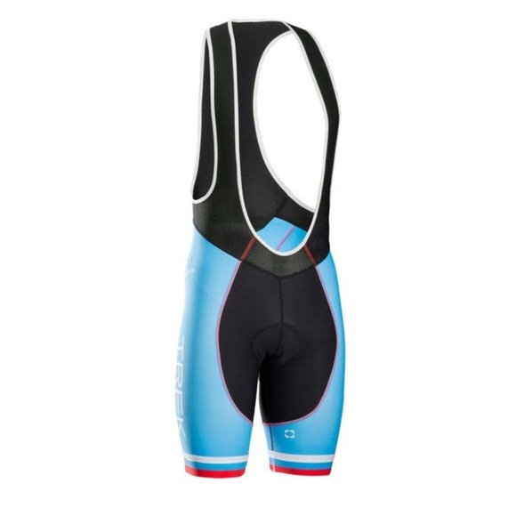 Bontrager Men’s Bib Shorts RL Inform Black/Blue , size 2XL - Picture 1 of 9